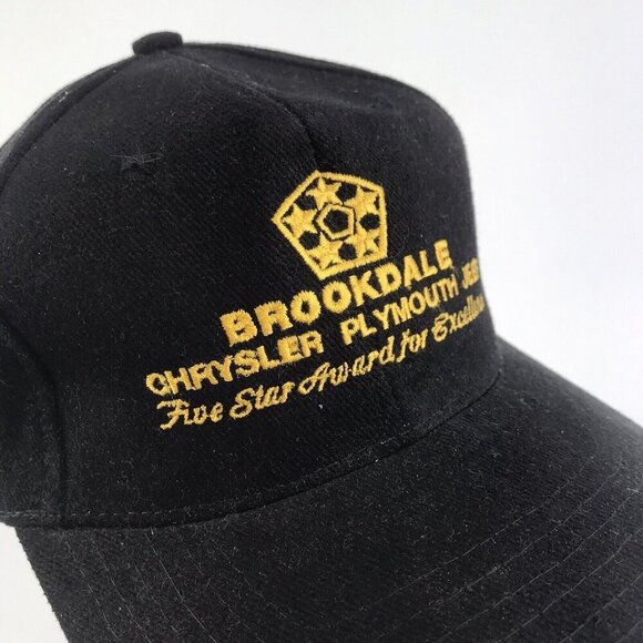 Vintage Brookdale Chrysler Plymouth Jeep Car Dealership Hat by Cobra Caps, MN - Picture 3 of 6